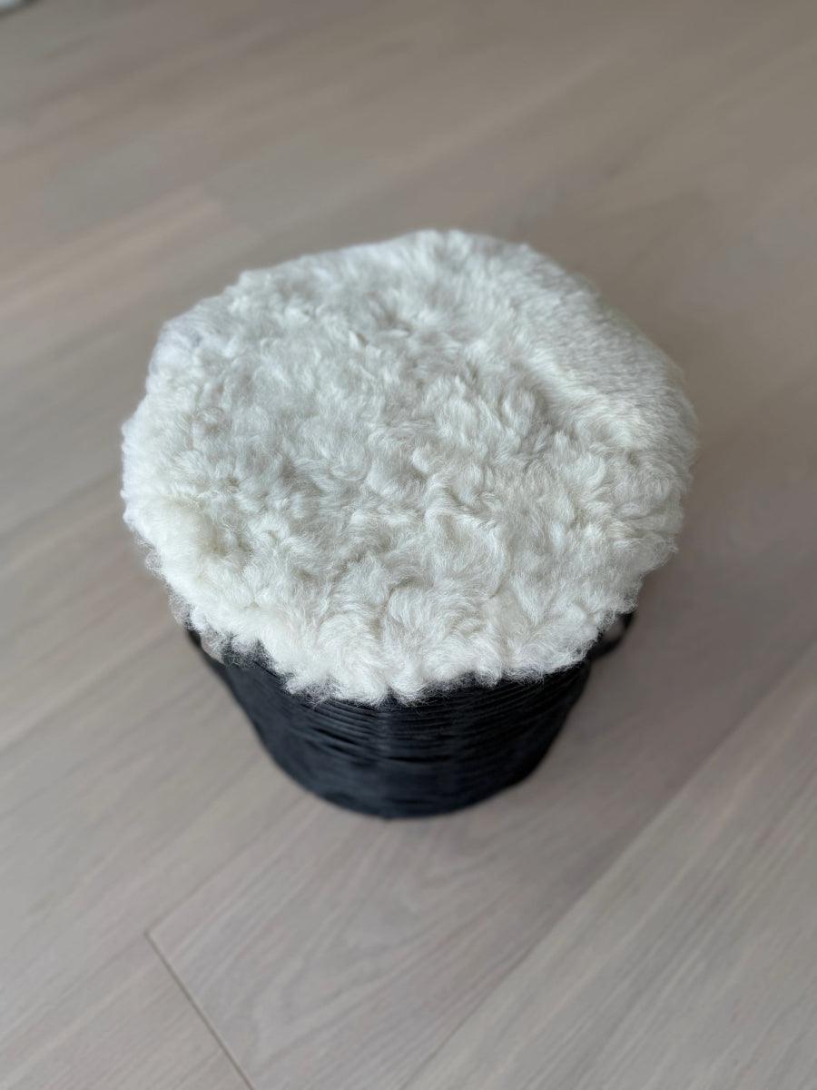 Lammskinn Sittdyna Naturlig Vitt (Nr206)