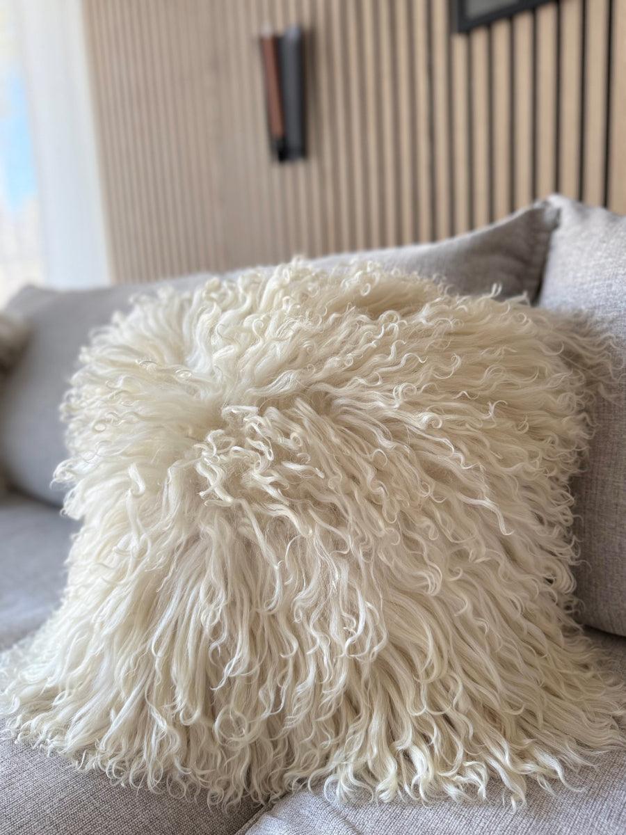 FÄrskinnskudde LÄng och VÄgig Ull (Nr221)