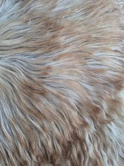 Lammskinn - Karamellbrun  (Nr 250)