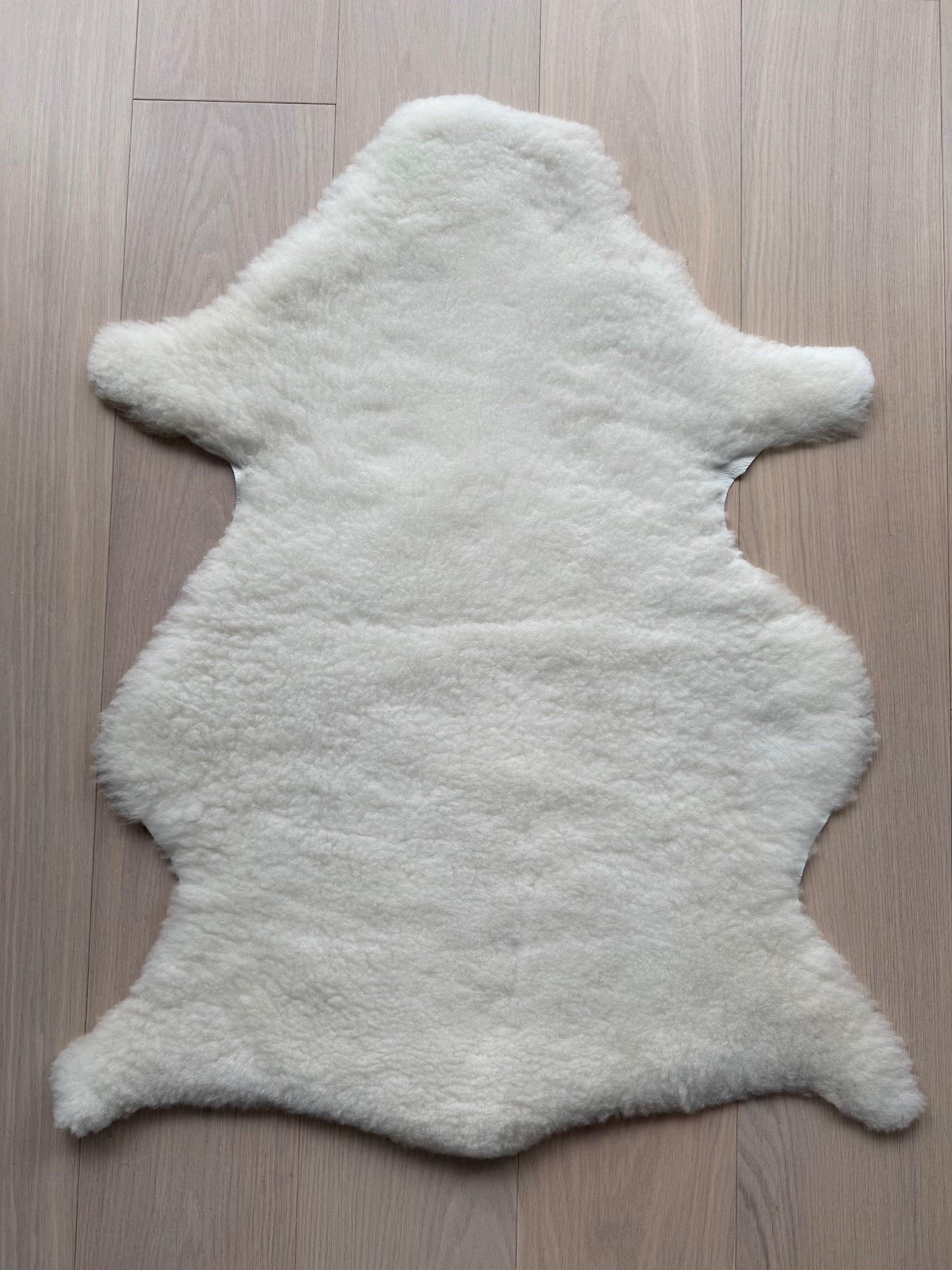 Merino Lammskinn Vitt - (Nr 314)