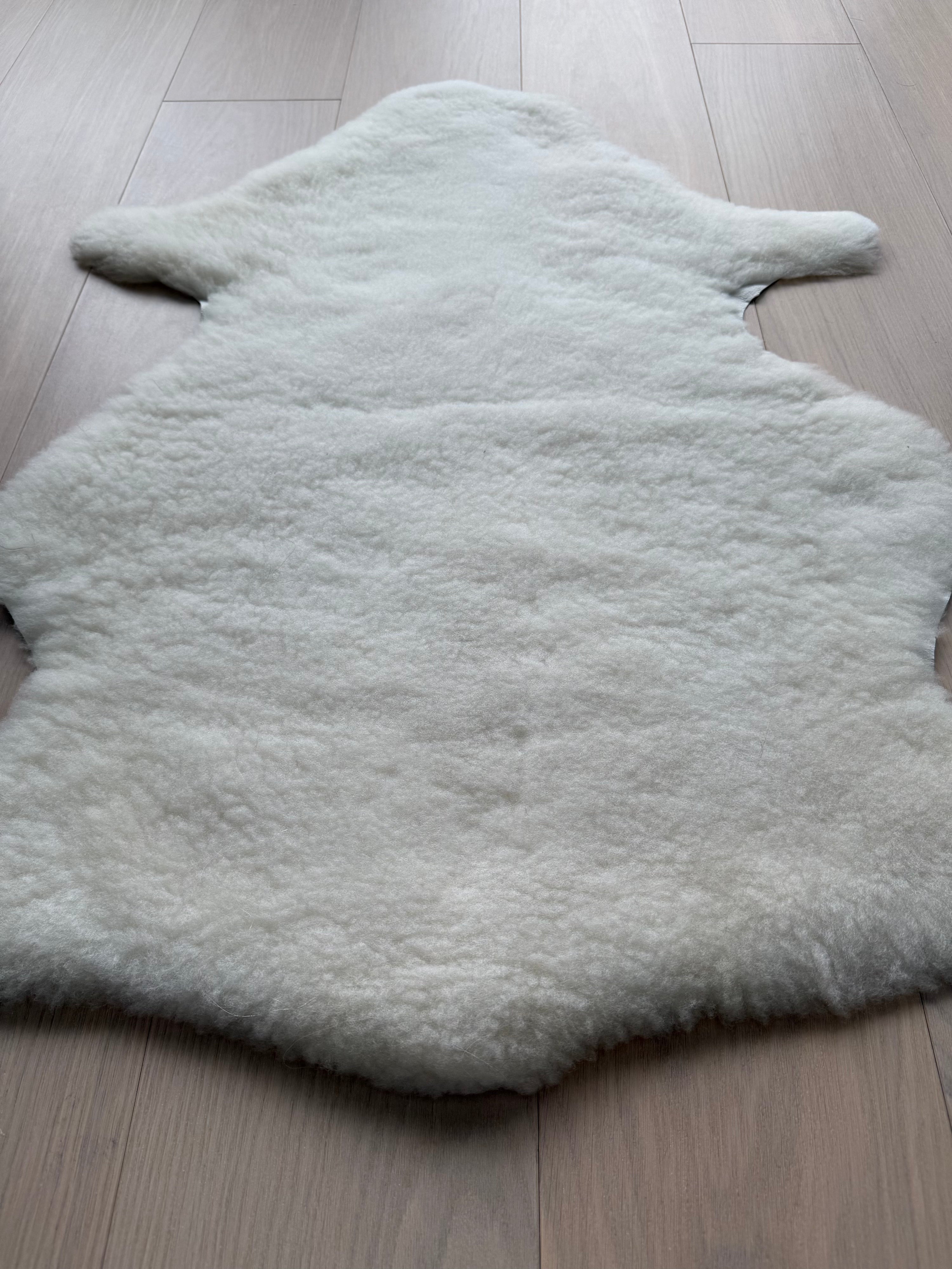 Merino Lammskinn Vitt - (Nr 314)